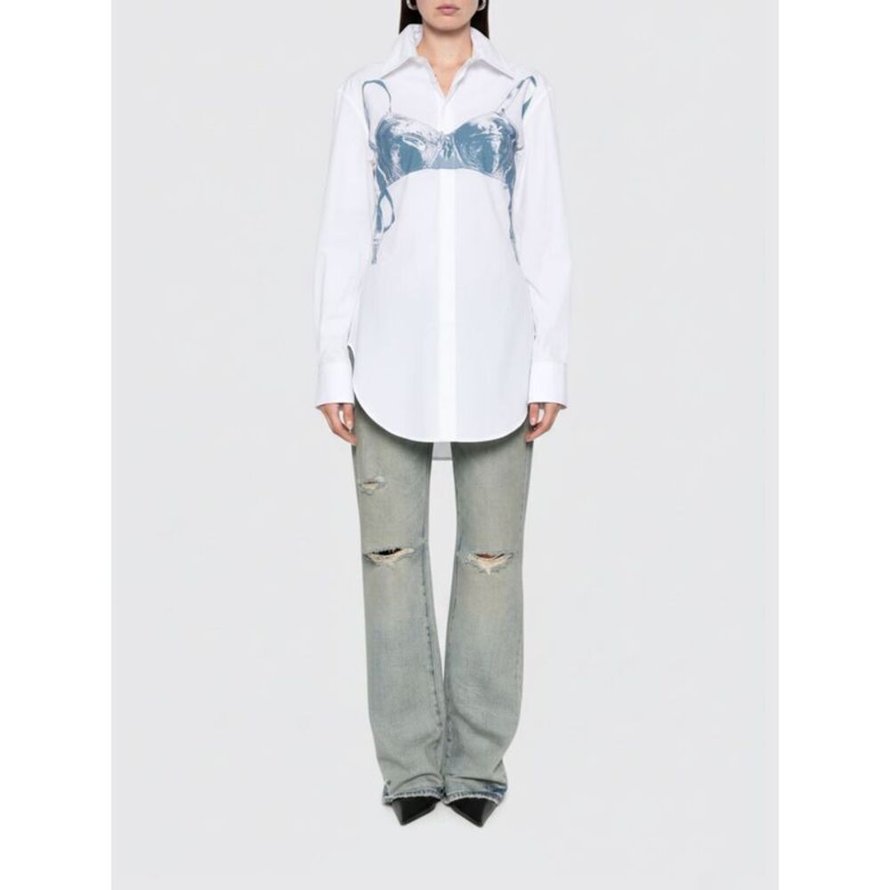 Jean Paul Gaultier Shirt Woman White